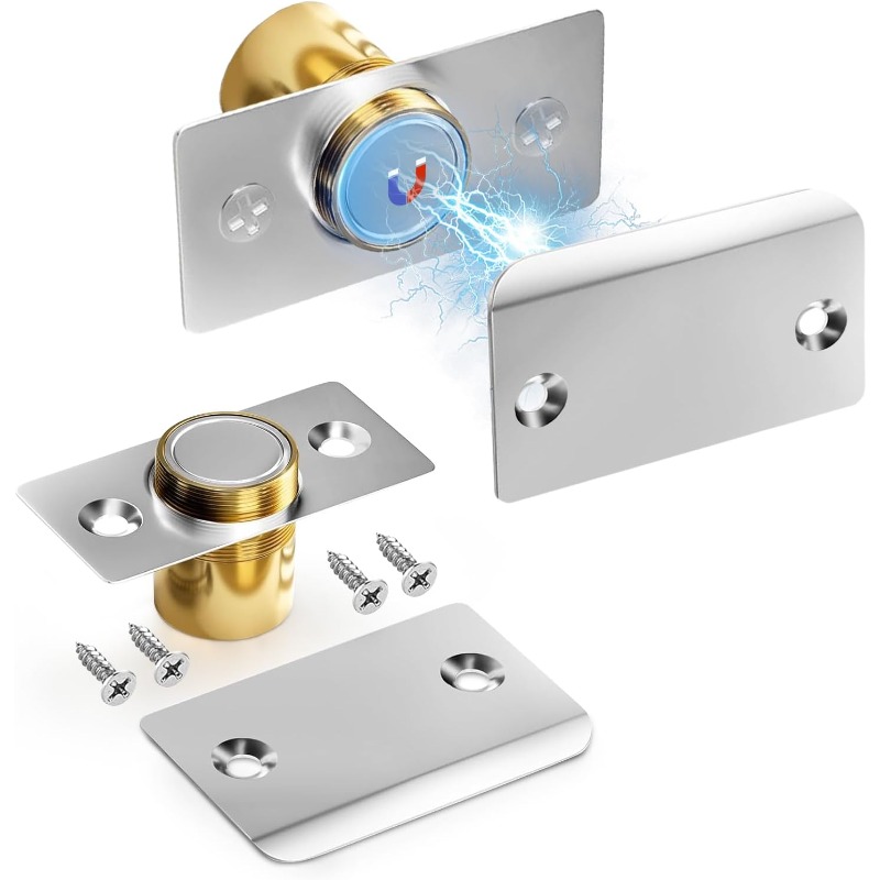2PCS Invisible Magnetic Door C - Furniture Hardware Fitting recension och pris