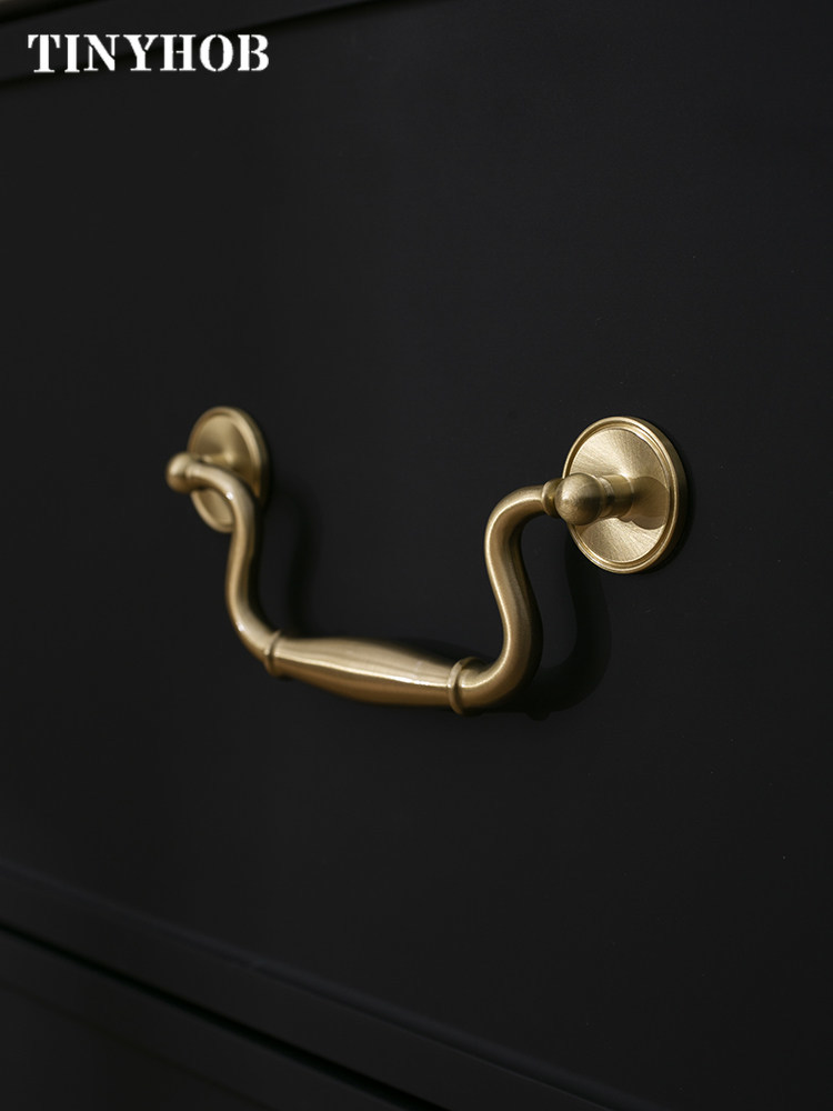 Luxury Vintage Solid Brass Dro - Furniture Hardware Drop Pulls recension och pris