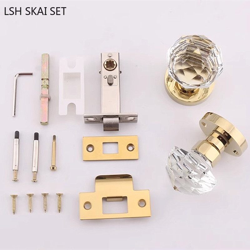 Crystal Glass Globe Handle Loc - Furniture Hardware Fitting recension och pris