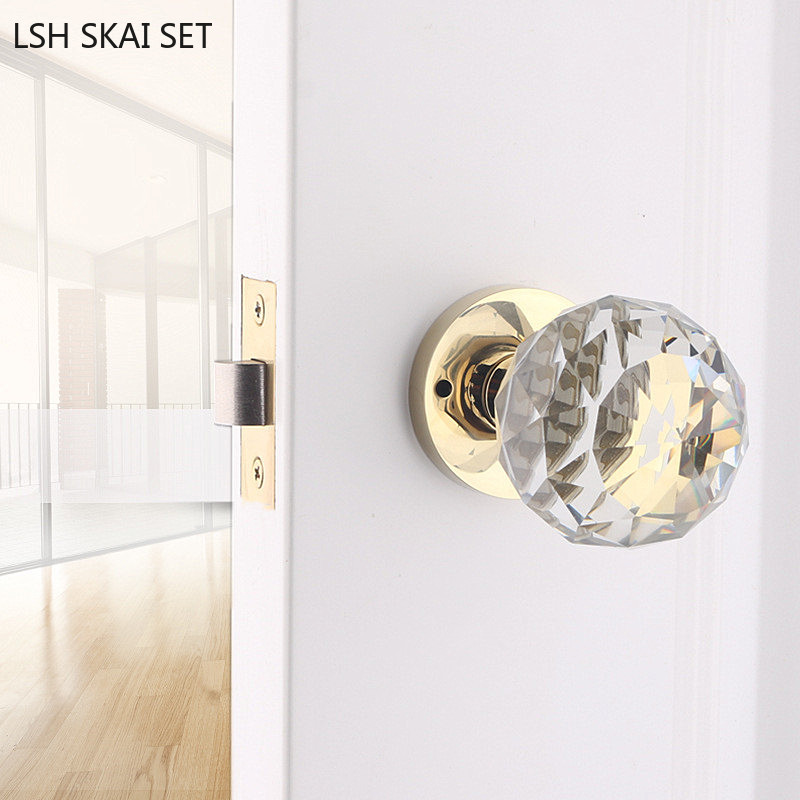 Crystal Glass Globe Handle Loc - Furniture Hardware Fitting recension och pris