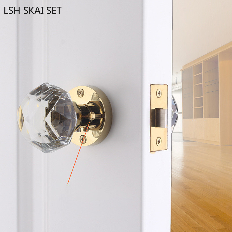 Crystal Glass Globe Handle Loc - Furniture Hardware Fitting recension och pris