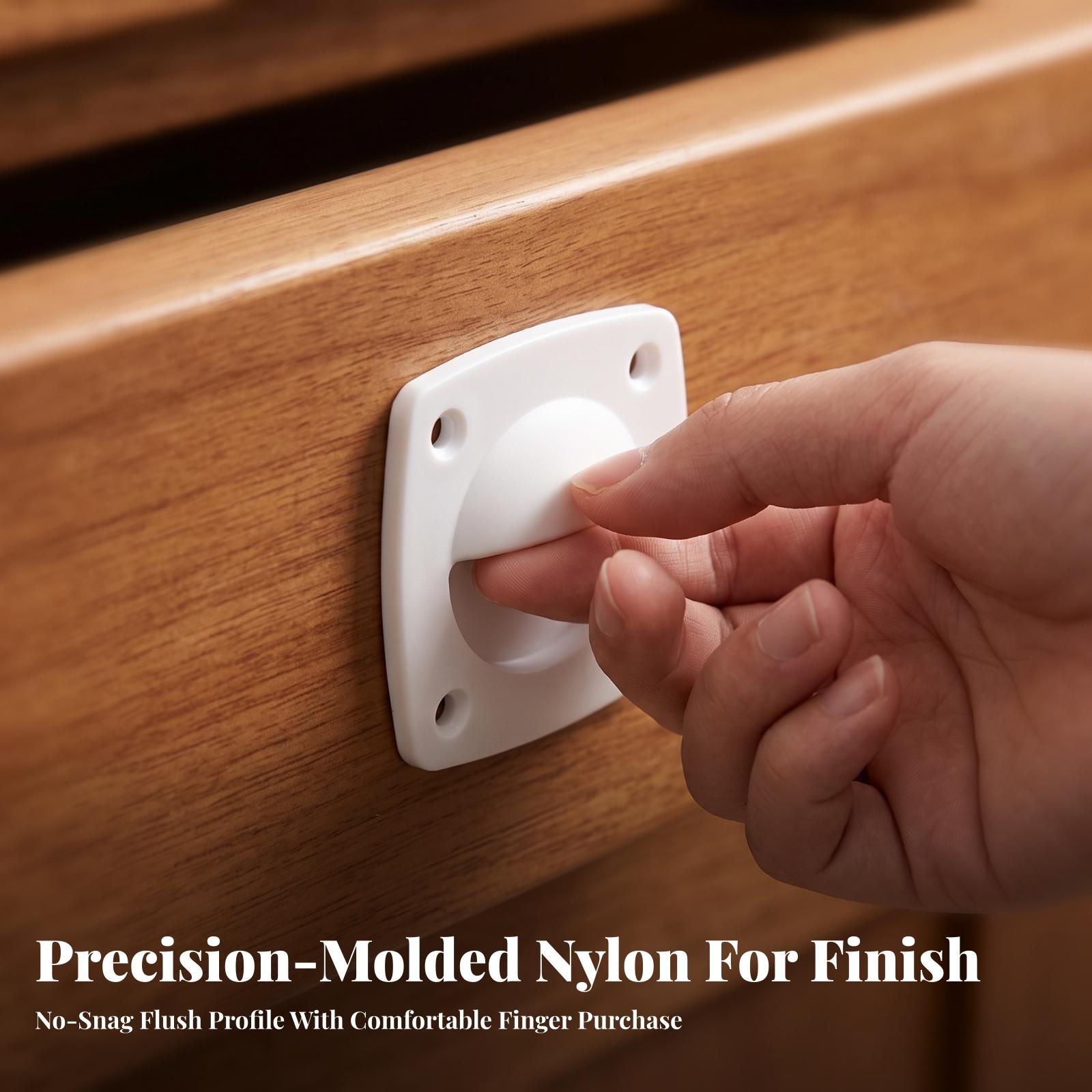 Low Profile Nylon Drawer Pull  - Furniture Hardware Lowes recension och pris