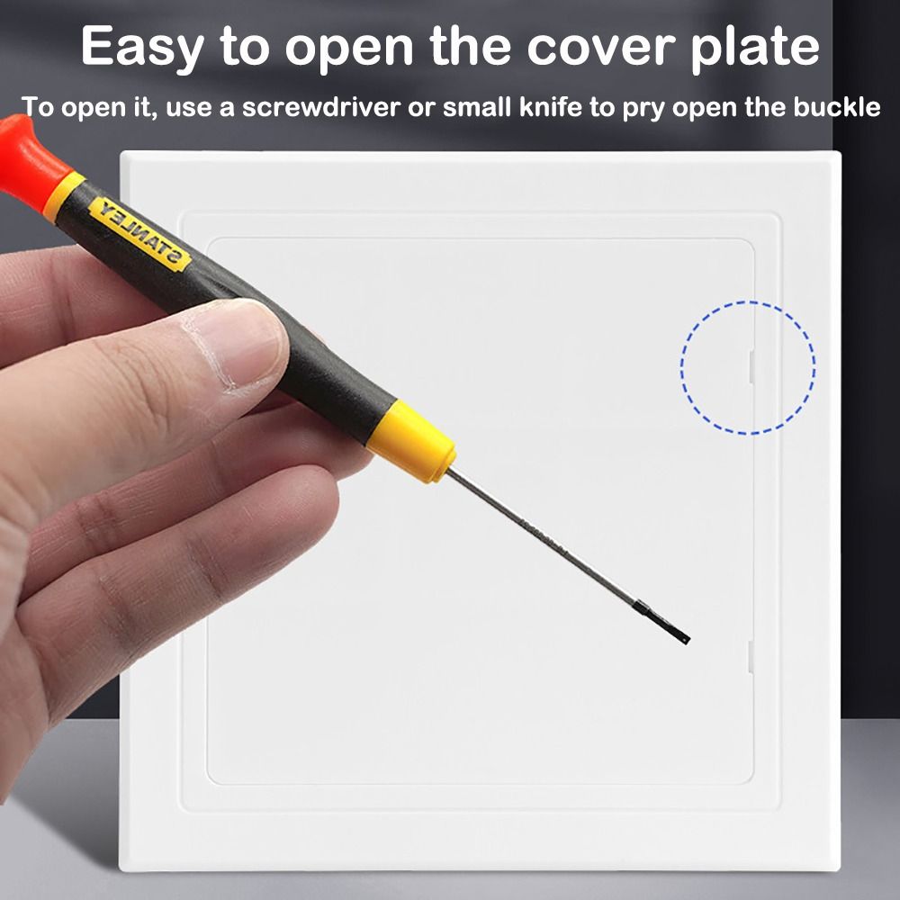 1pc Self-adhesive Access Panel - Furniture Hardware Fitting recension och pris
