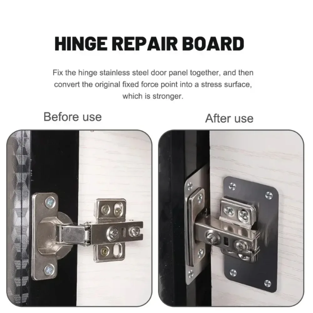 10/1Pairs Hinge Repair Plate K - Cabinet Hinge Overlay recension och pris
