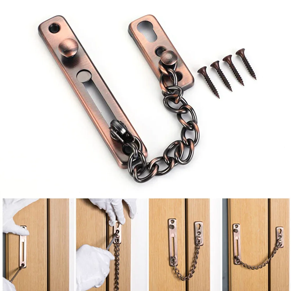 Door Chain with Lock Door Lock - Furniture Hardware Fitting recension och pris