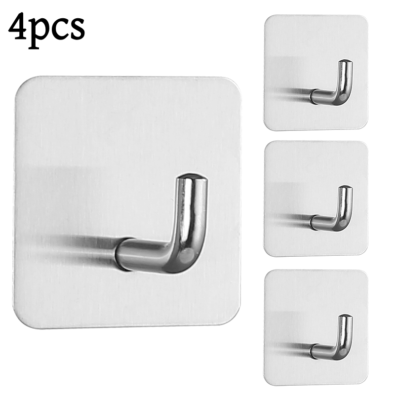 2-4pcs Self-Adhesive Wall Hook - Furniture Hardware Fitting recension och pris